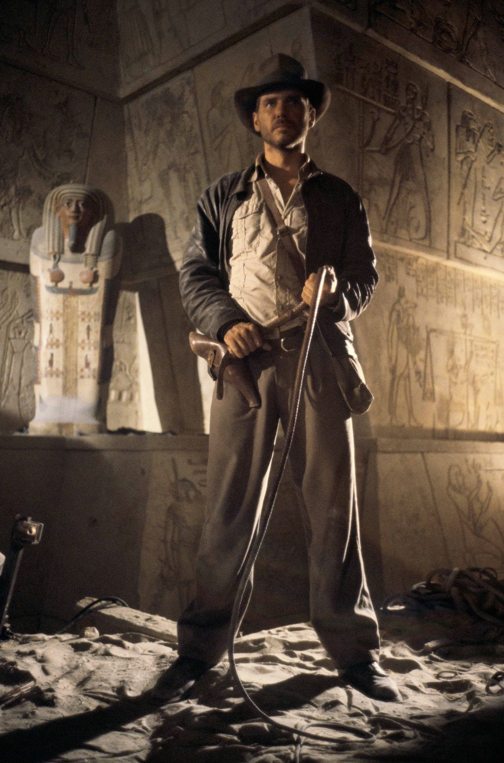 Harrison Ford as Indiana Jones in RAIDERS OF THE LOST ARK (1981)