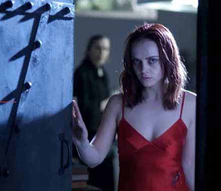 Christina Ricci contemplates a passage that may lead to the afterlife.