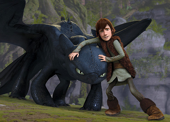 DreamWorks 3D fantasy film HOW TO TRAIN YOUR DRAGON