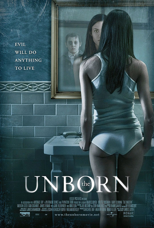 The advertising art - with its ghostly child leering at a half-naked young woman - suggests perverse sexual undertones that do not emerge in the actual film. 