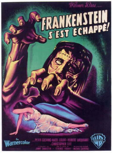 Foreign language poster for the British horror film