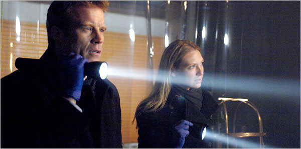 Mark Valley and Anna Torv in the series from J. J. Abrams