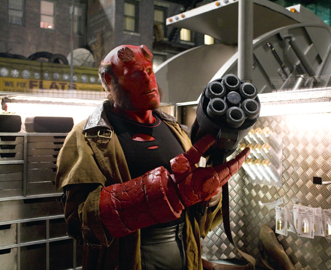 Ron Perlman in HELLBOY 2: THE GOLDEN ARMY