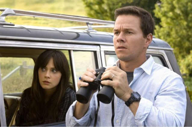 Zooey Deschanel and Mark Wahlberg in M. Night Shyamalan's thriller about a family on the run from an inexplicable event that threatens human survival.