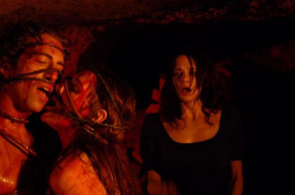 Asia Argento descends into the depths of the Third Mother's lair.