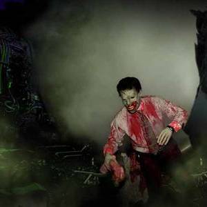 Halloween Horror Nights 2009 - Terror Tram & Shaun of the Dead Video