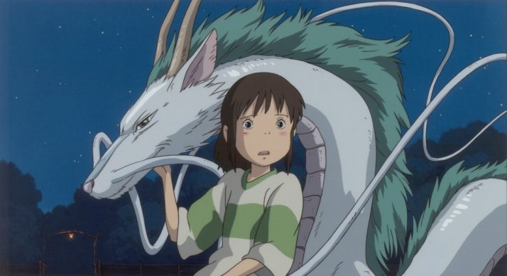 Chihiro and the dragon Haku