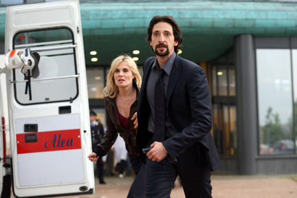 Adrian Brody and Emmanuelle Seigner