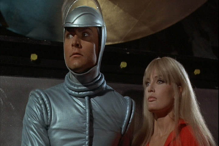 John Phillip Law and Marisa Mell in DANGER: DIABOLIK