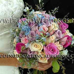 Pastel Spring Wedding Bouquet