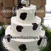 Cow Wedding Cake With Cow Topper