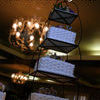 3 tiered square wedding cake
