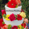 Spring Theme Wedding Cake