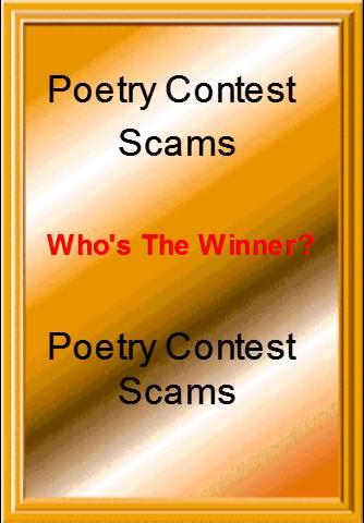How To Avoid Poetry Contest Scams?