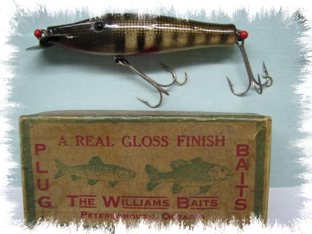 Vintage Fishing Lure Lot 2 Flash Baits Red Fish Sutton Company 38s