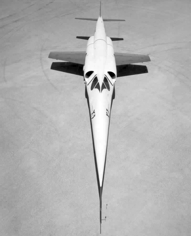 Douglas X-3 Stilleto - Backward
