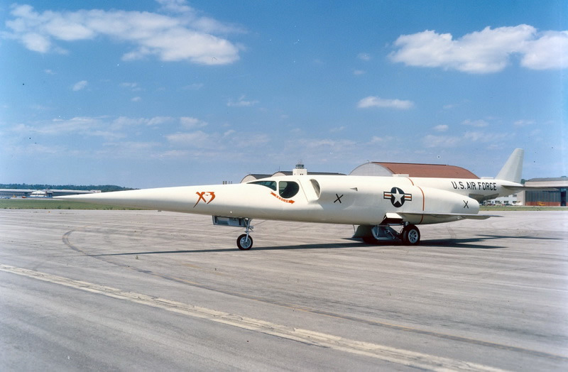 Douglas X-3 Stilleto - Down