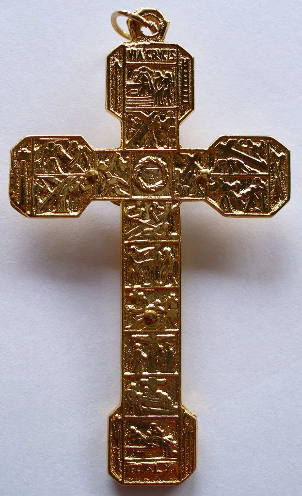 Back of Ornate Cross from Robert Columber at Easter, 2012
