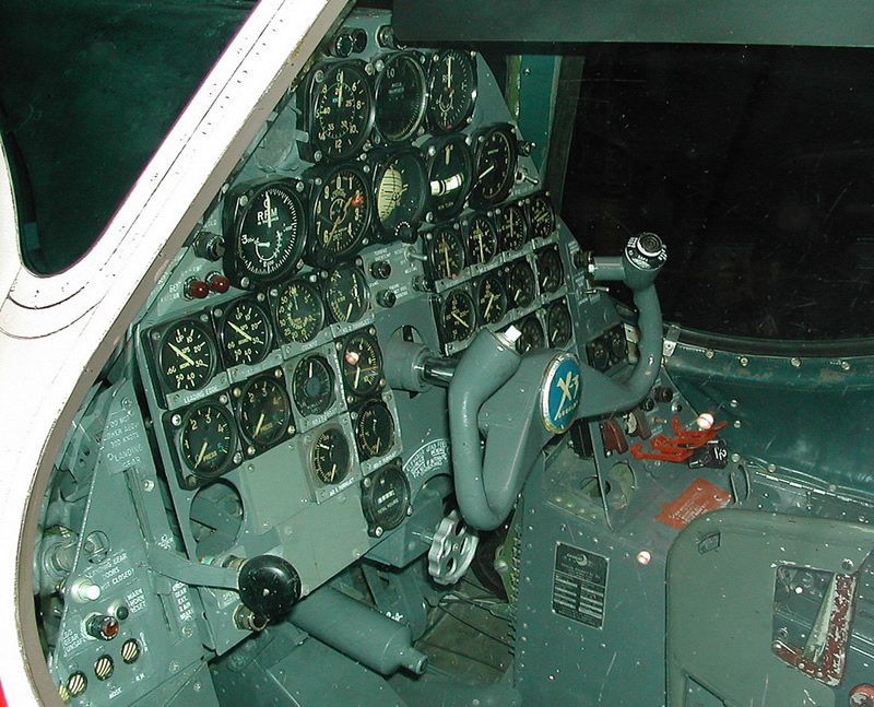 Douglas X-3 Stilleto Cockpit - Here