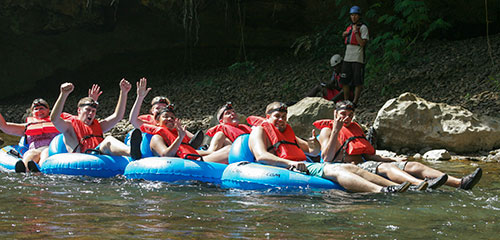 Belize Cave Tubing Location
