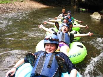 Belize Cave Tubing Location